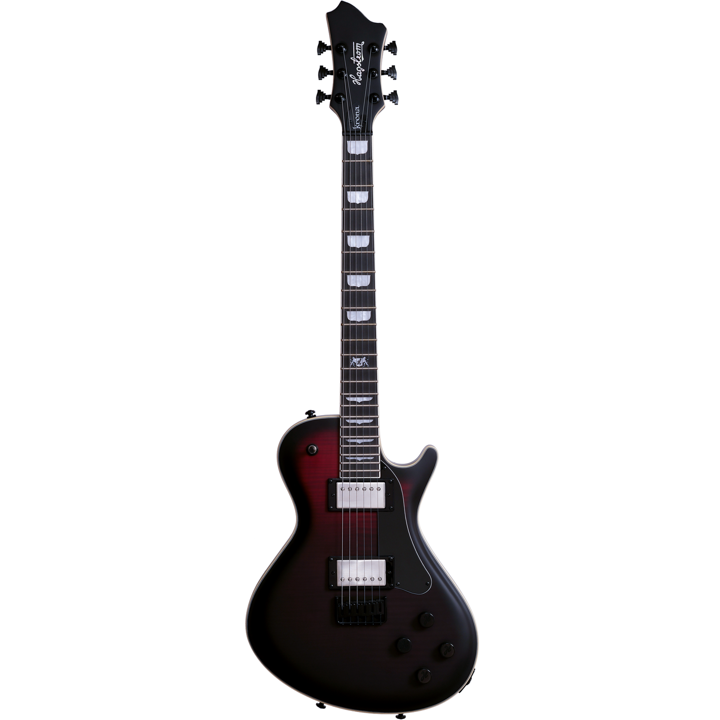 Hagstrom Krona 6-String Electric Guitar - Burnt Blood