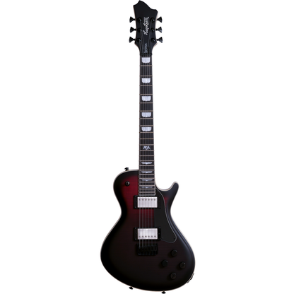 Hagstrom Krona 6-String Electric Guitar - Burnt Blood
