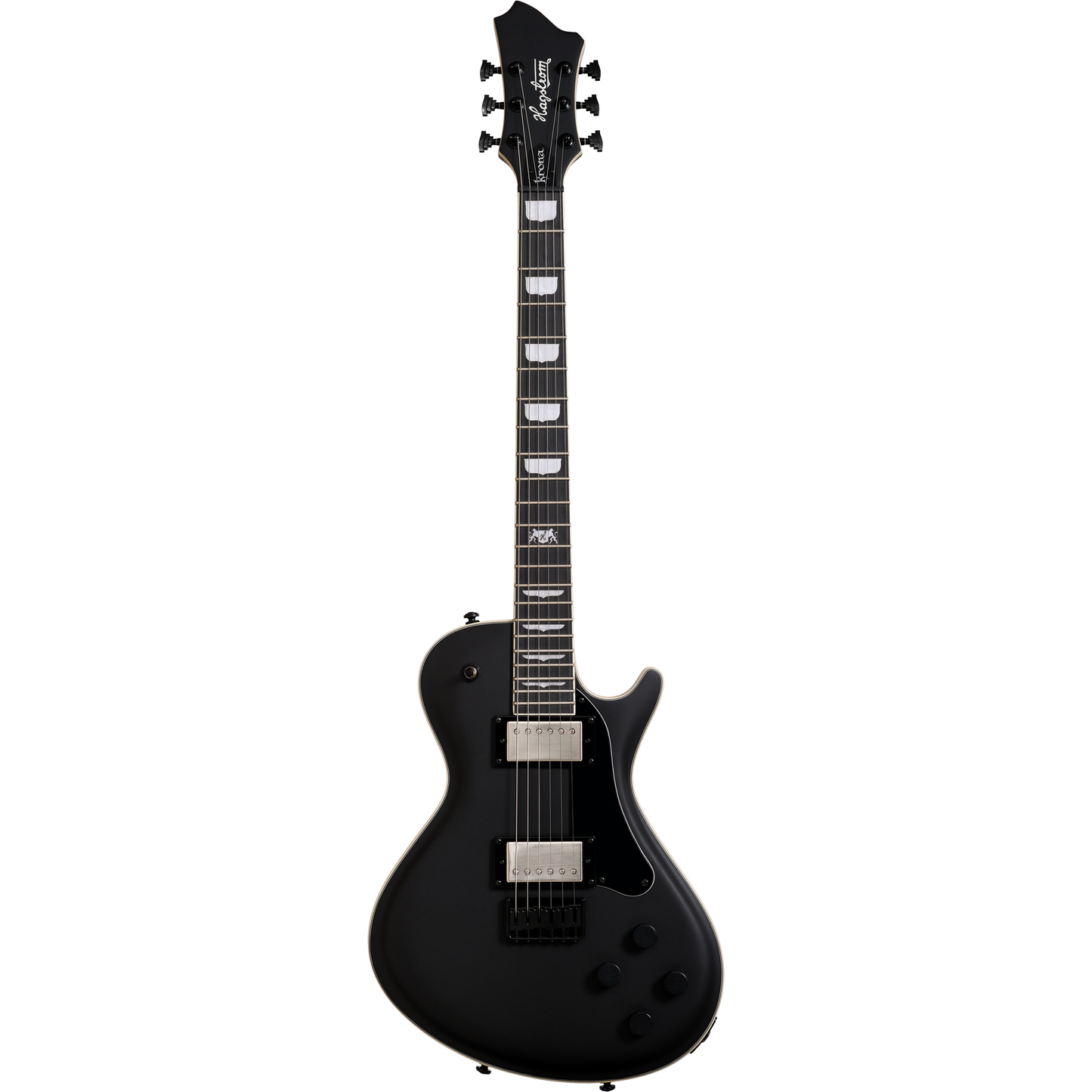 Hagstrom Krona 6-String Electric Guitar - Satin Black