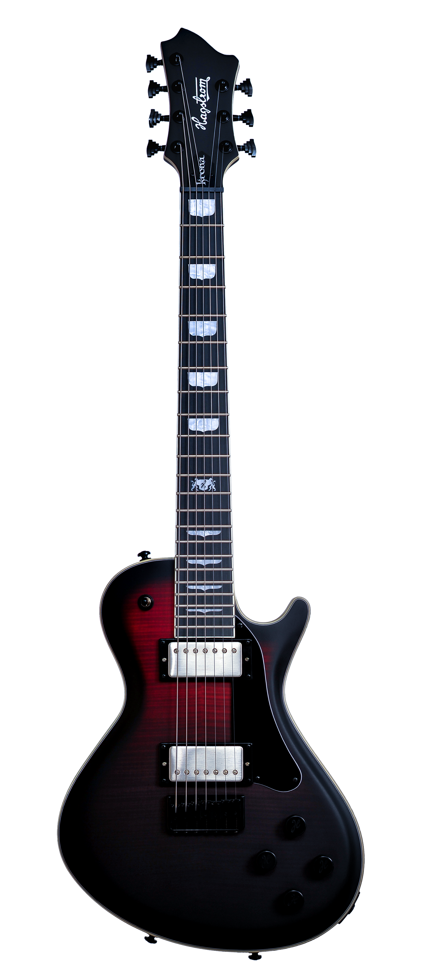 Hagstrom Krona 6-String Electric Guitar - Satin Black