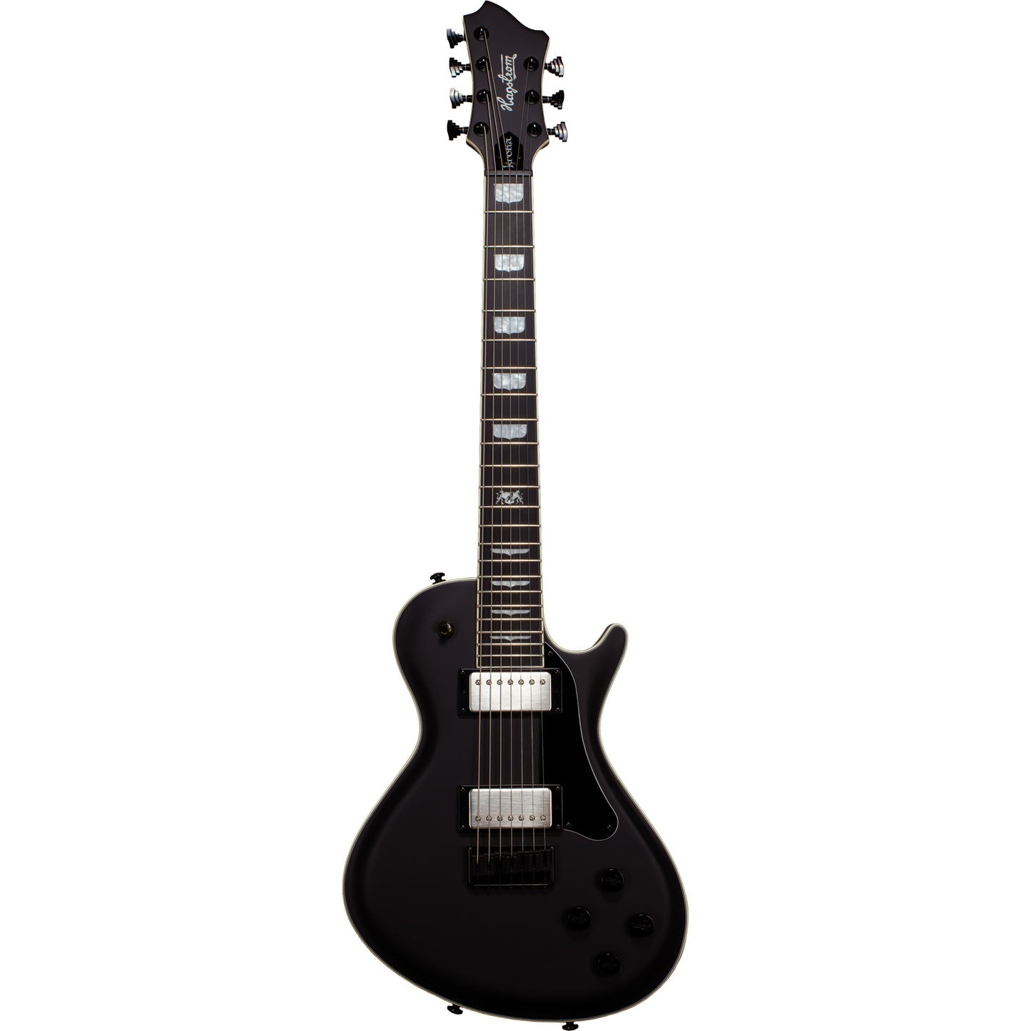 Hagstrom Krona 7-String Electric Guitar - Satin Black