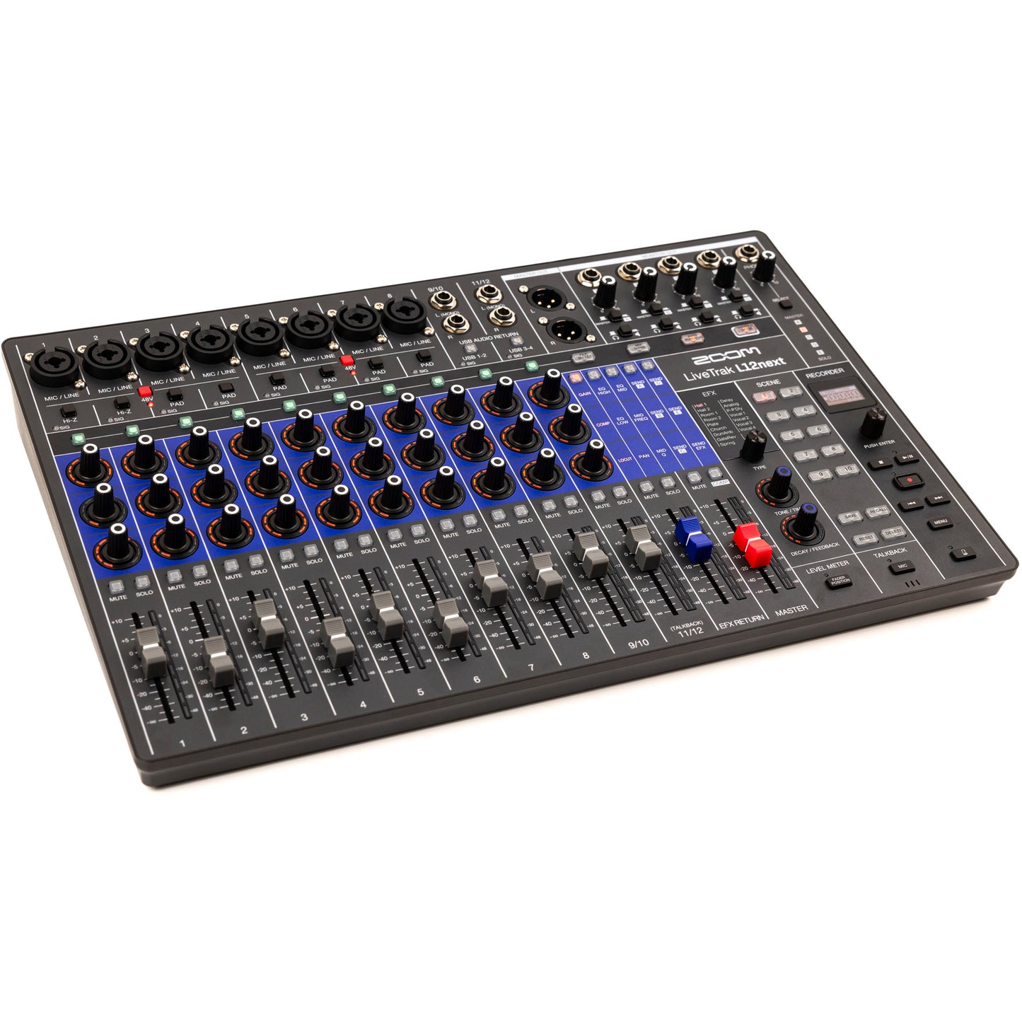 Zoom LiveTrak L12next Digital Mixer / Recorder