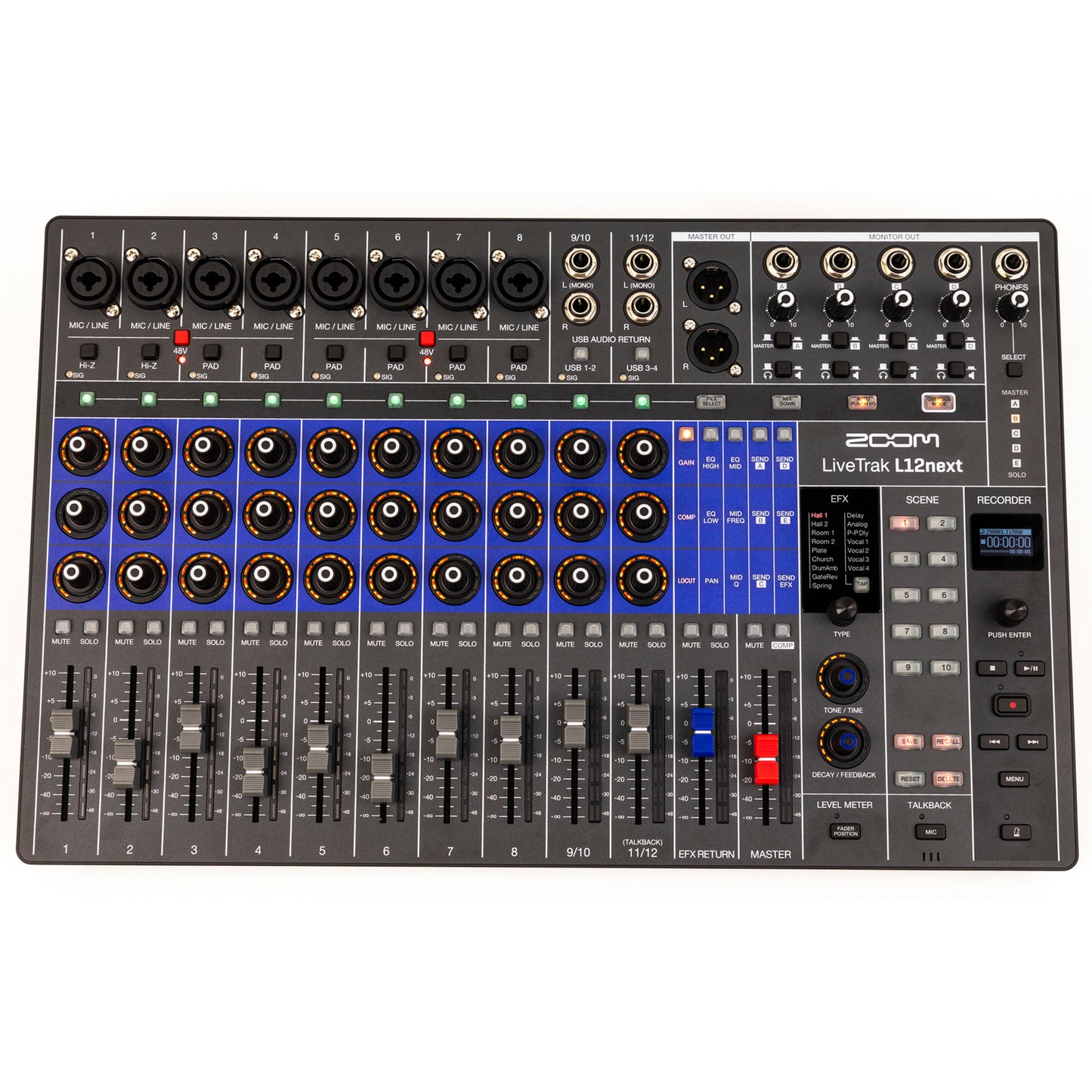 Zoom LiveTrak L12next Digital Mixer / Recorder