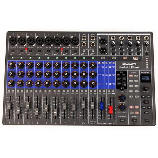 Zoom LiveTrak L12next Digital Mixer / Recorder