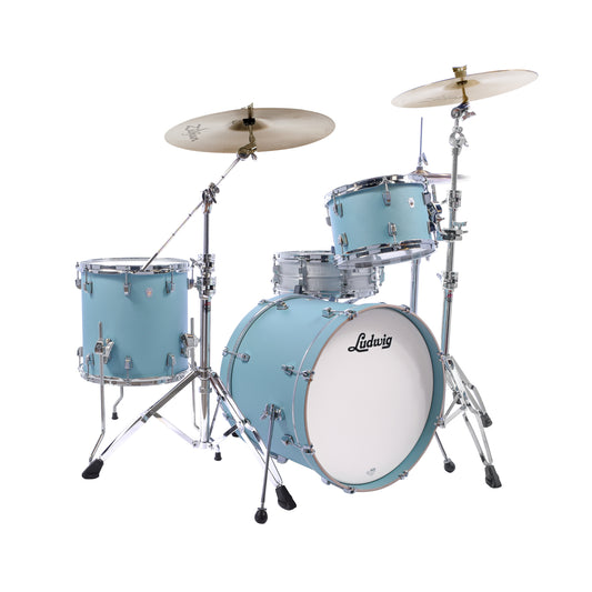Ludwig L26223TX3r NeuSonic 3pc Outfit In Skyline Blue