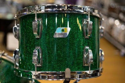 Ludwig Vistalite 45th Anniversary Green Sparkle Drum Kit (L94434LX75WC)