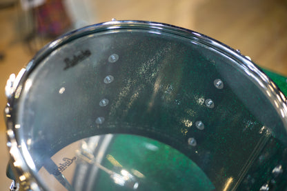 Ludwig Vistalite 45th Anniversary Green Sparkle Drum Kit (L94434LX75WC)