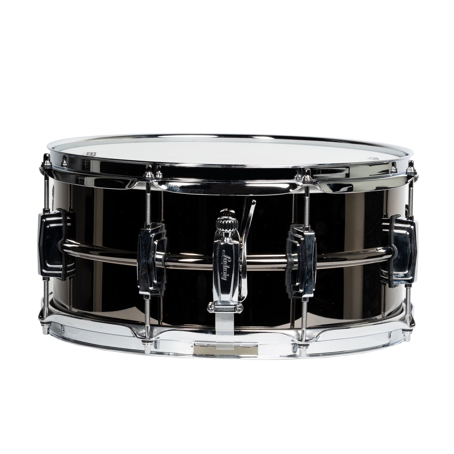 Ludwig LB415 6.5x14 Black Beauty 8-Lug Snare Drum