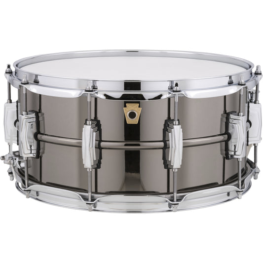 Ludwig LB417 Black Beauty 6.5x14 Snare Drum- B Stock-
