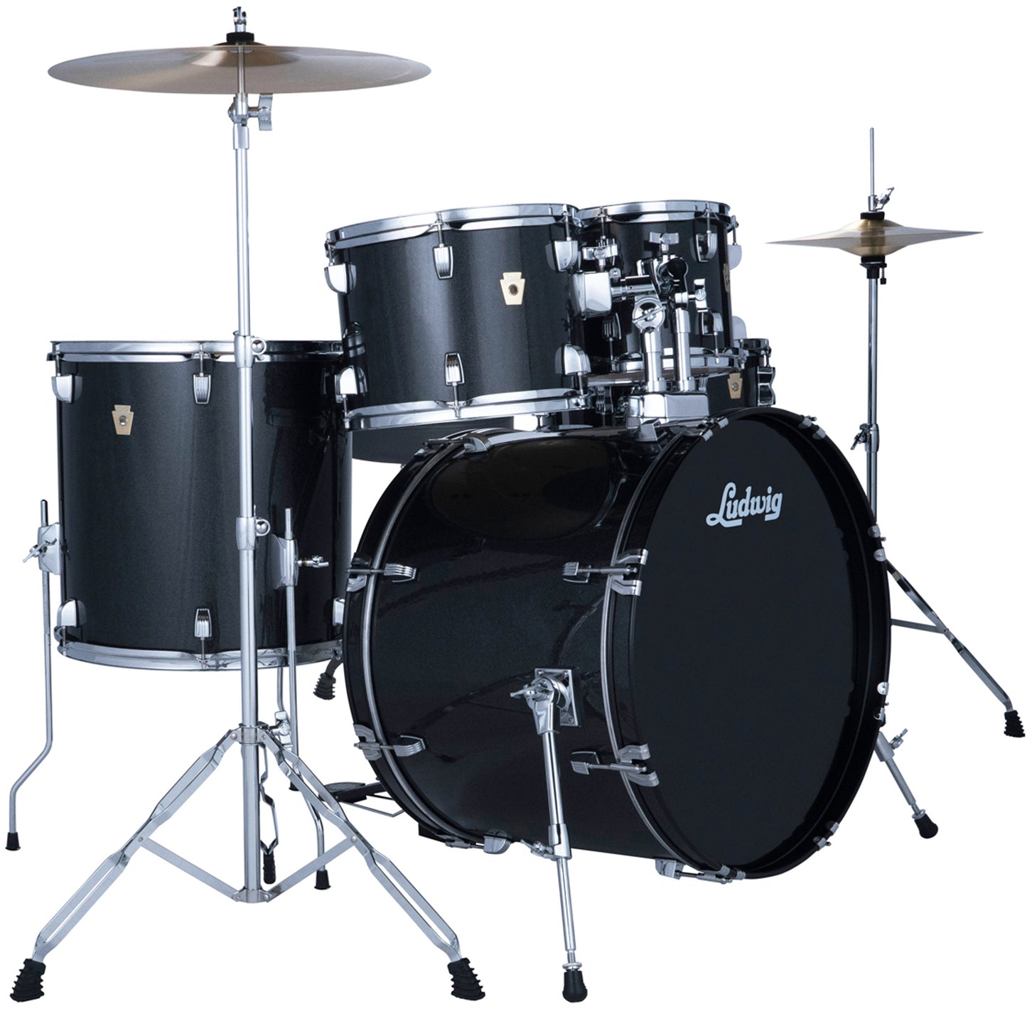 Ludwig Accent Series 5-Piece Drum Kit - Moon Dust