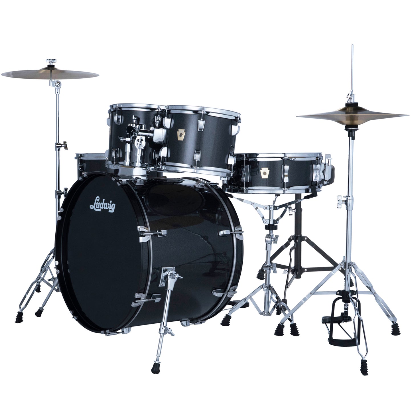 Ludwig Accent Series 5-Piece Drum Kit - Moon Dust