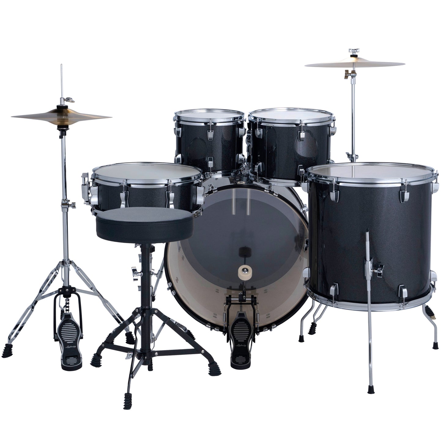 Ludwig Accent Series 5-Piece Drum Kit - Moon Dust