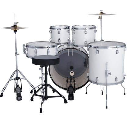 Ludwig Accent Series 5-Piece Drum Kit - Snow Dust