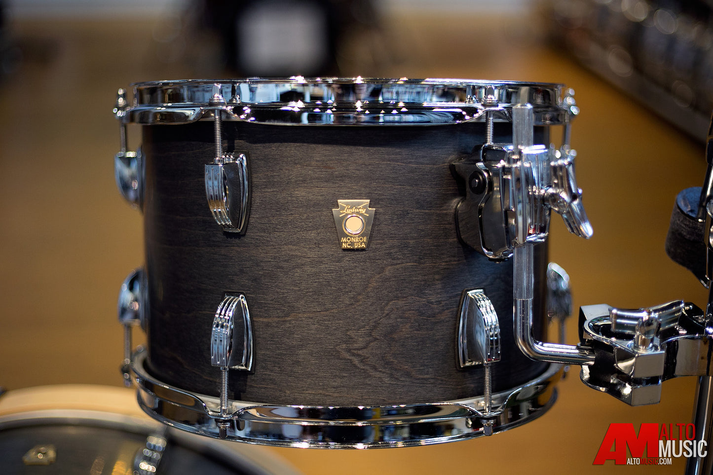 Ludwig Classic Maple 3pc Shell Kit in Satin Charcoal LCM221216SY