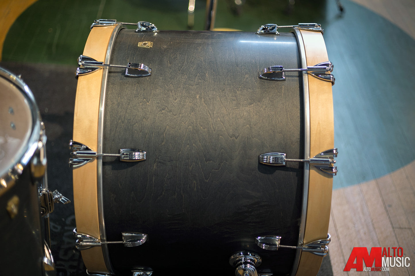 Ludwig Classic Maple 3pc Shell Kit in Satin Charcoal LCM221216SY