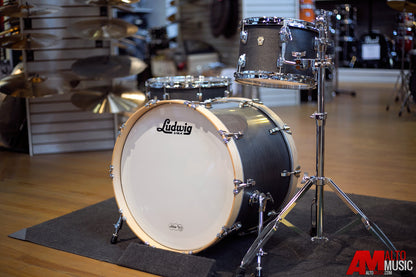Ludwig Classic Maple 3pc Shell Kit in Satin Charcoal LCM221216SY
