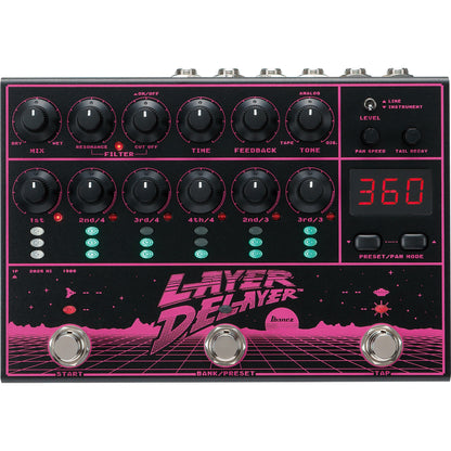 Ibanez LD303 Layer Delayer Multi Head Delay Pedal