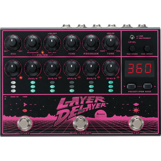 Ibanez LD303 Layer Delayer Multi Head Delay Pedal