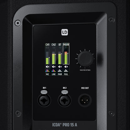 LD Systems ICOA Pro 15 A 15" Powered PA Loudspeaker