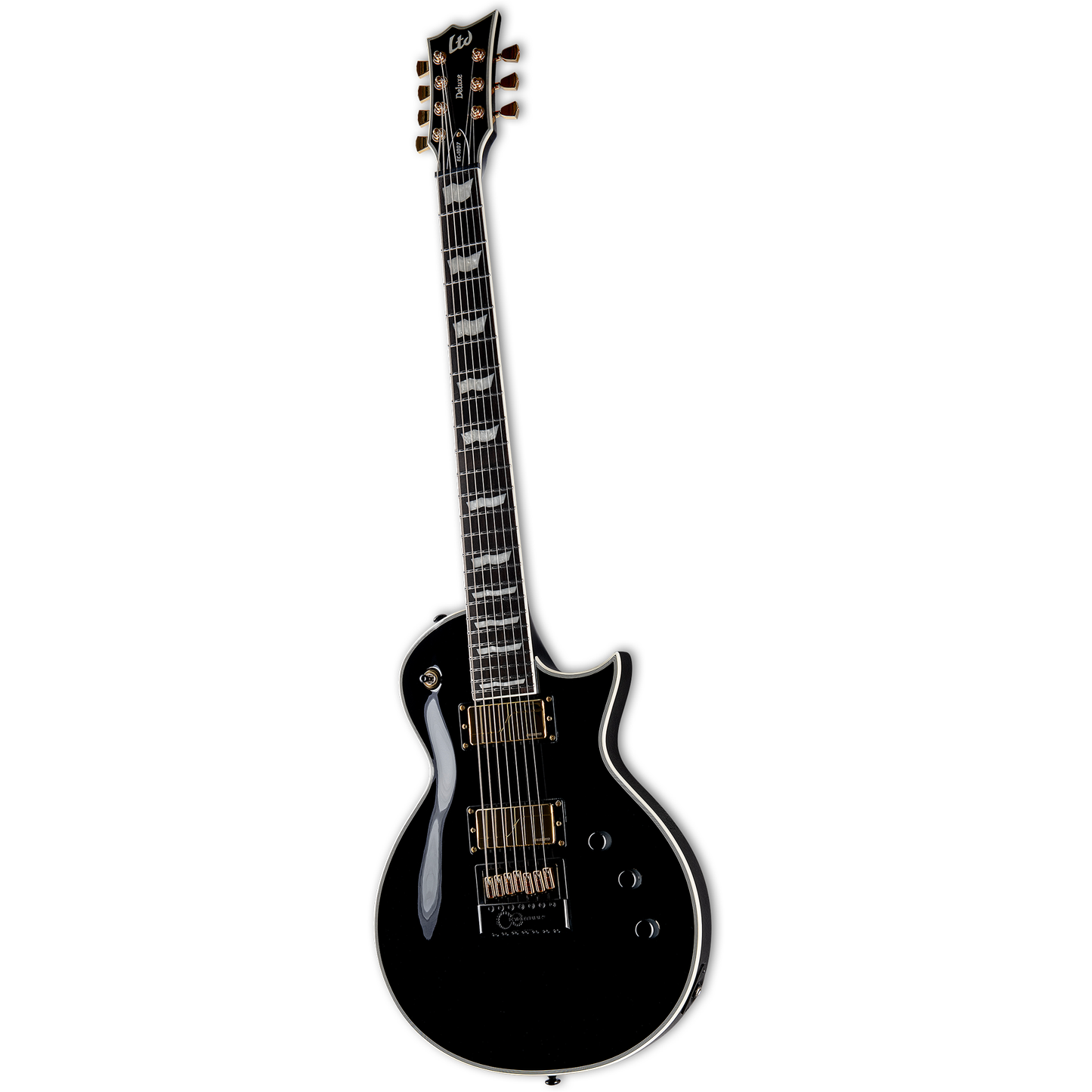 ESP LTD EC-1007 Baritone Evertune Electric Guitar - Black