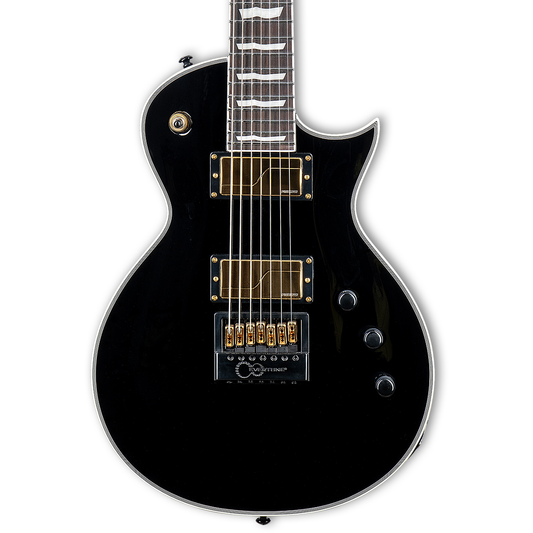 ESP LTD EC-1007 Baritone Evertune Electric Guitar - Black