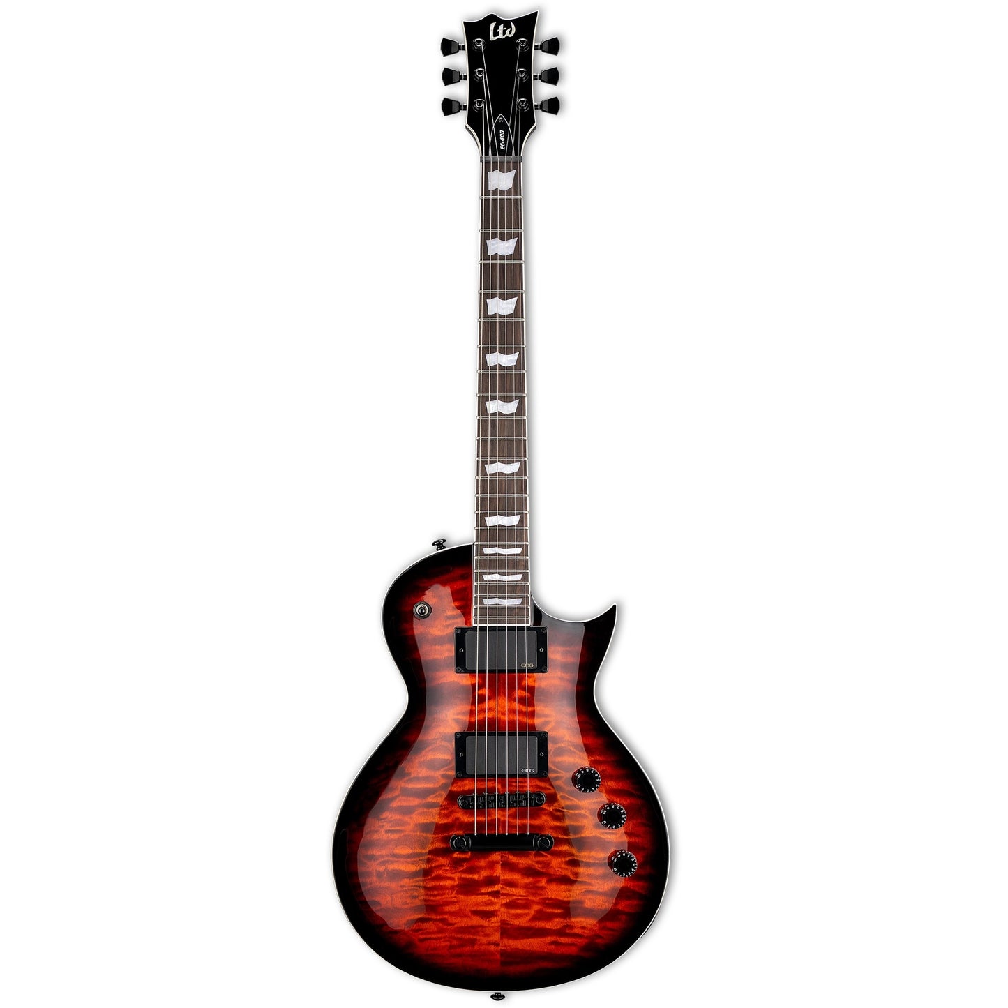 ESP LTD EC-400QM Electric Guitar - Vintage Burst