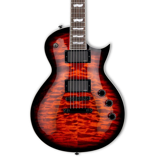 ESP LTD EC-400QM Electric Guitar - Vintage Burst