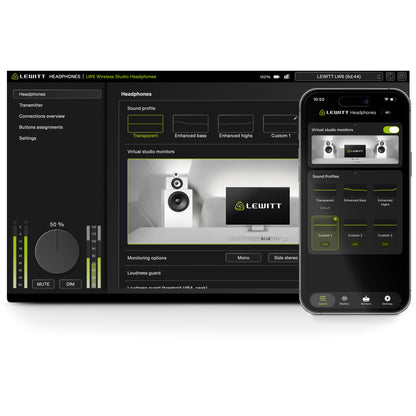 Lewitt LW6 Wireless Studio Headphones