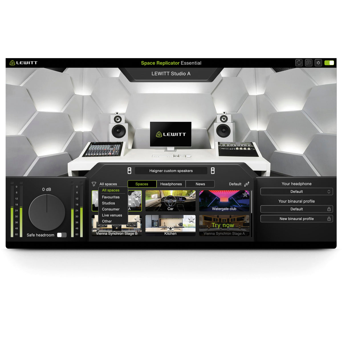 Lewitt LW6 Wireless Studio Headphones