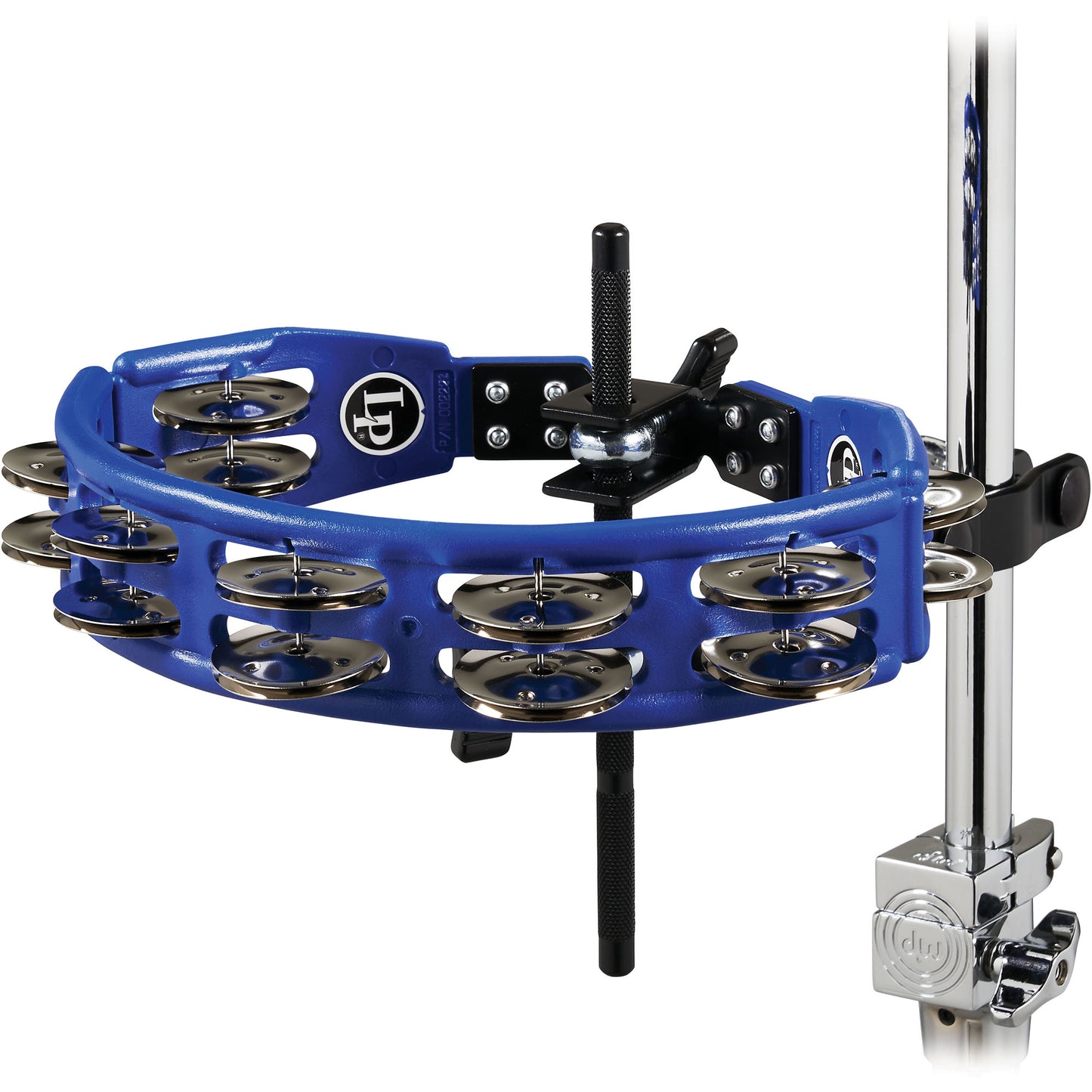 Latin Percussion LP160NY-K Tambourine and Cowbell with Mount Kit