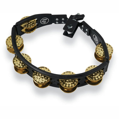 Latin Percussion Cyclops Mounted Dimpled Tamb, Brass LP179