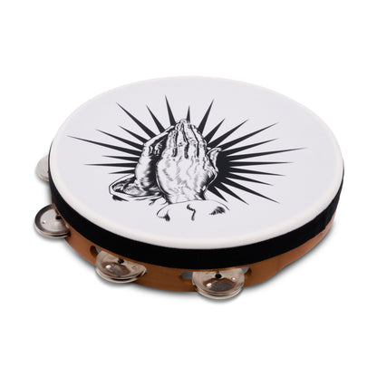 Latin Percussion LP3161PH-NAT Praying Hands Tambourine 10” Natural