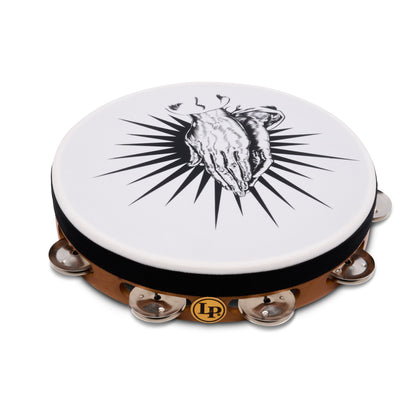 Latin Percussion LP3161PH-NAT Praying Hands Tambourine 10” Natural