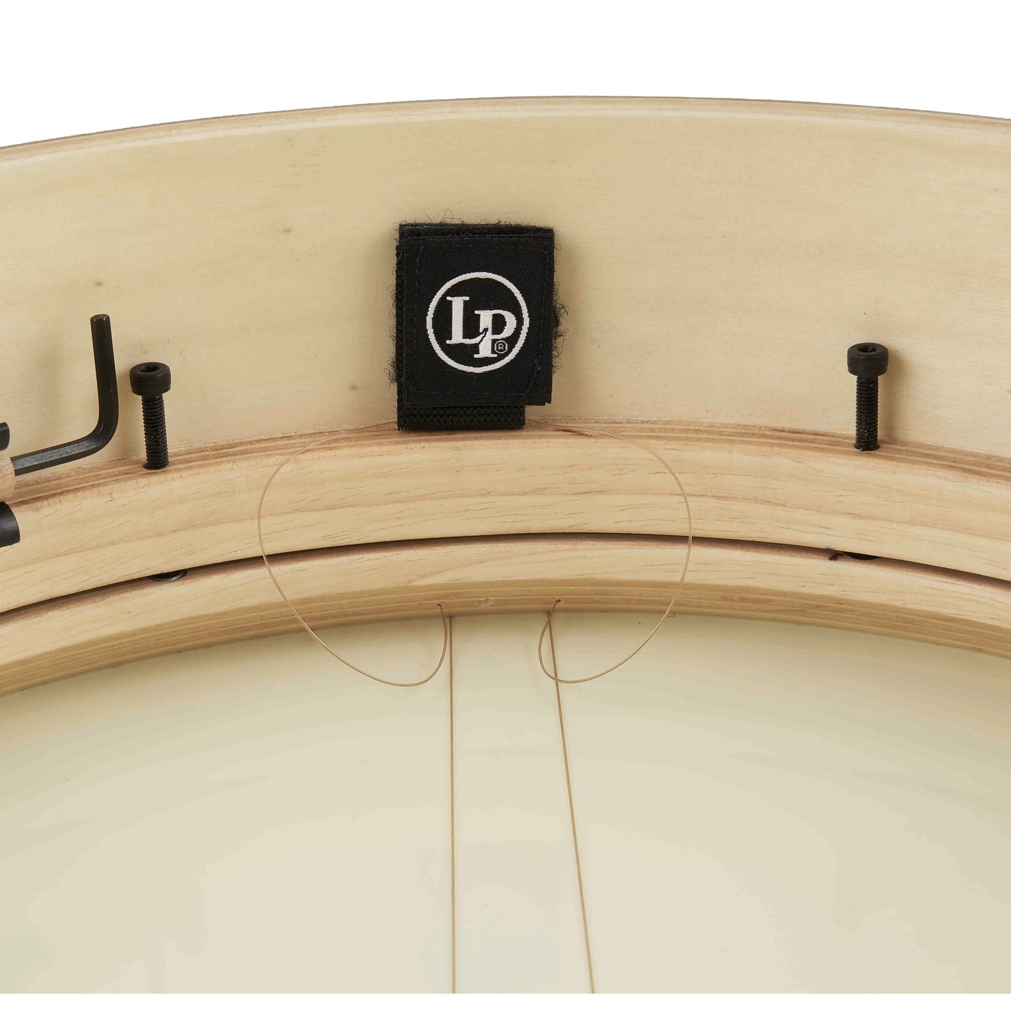 Latin Percussion 14x4 Tunable Bendir - Black Fade