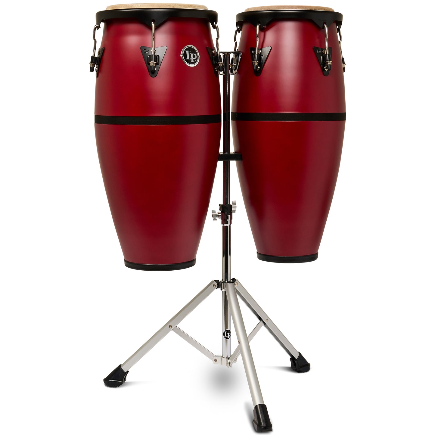Latin Percussion Discovery II Ultralight 10-11 Conga Set - Red