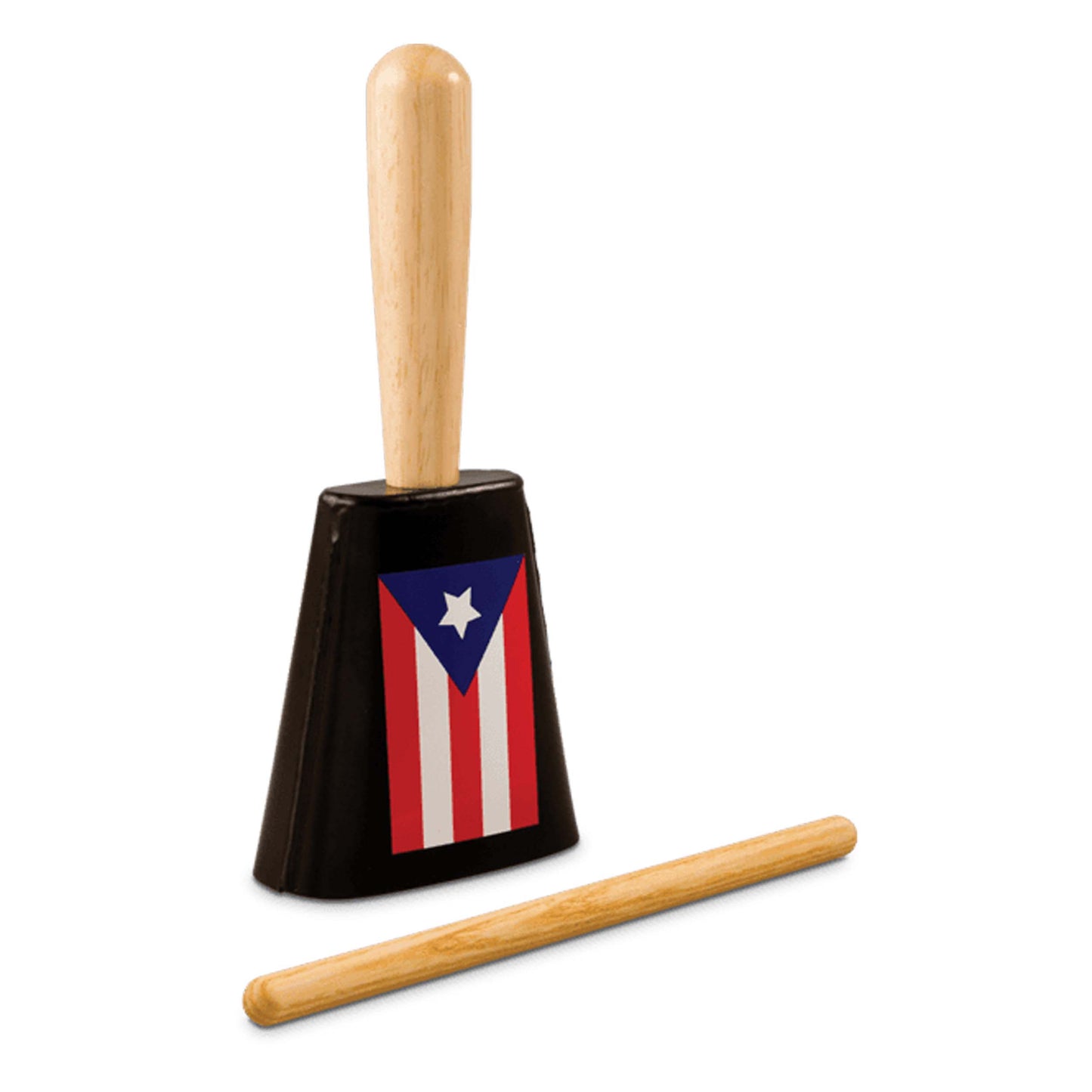 Latin Percussion LPA900-PR Aspire EZ-Grip Cowbell - Heritage Series, Puerto Rico