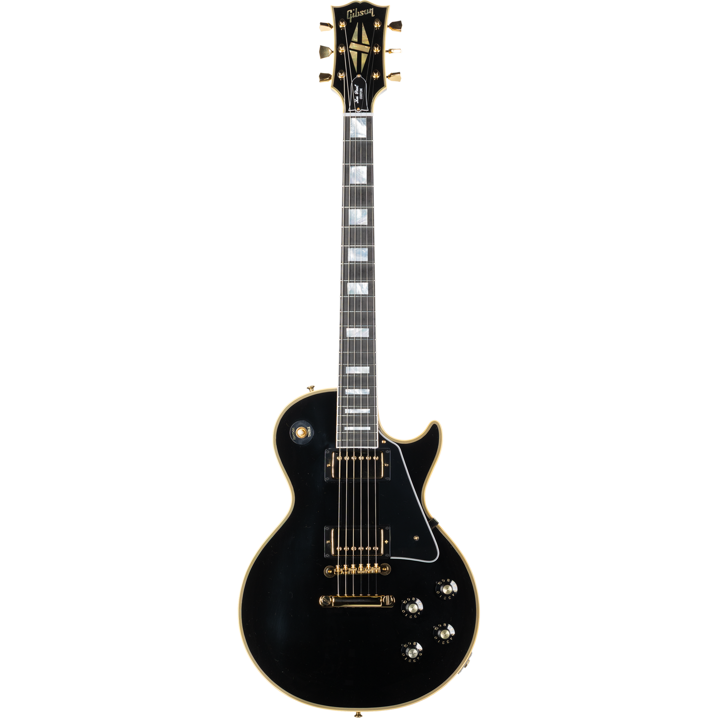 Gibson 1968 Les Paul Custom Reissue Electric Guitar - Ebony