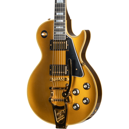 Gibson Custom 1968 Les Paul Custom Reissue Double Gold Bigsby Ultra Light Aged GH