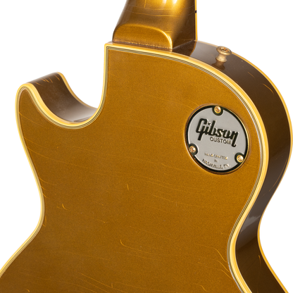 Gibson Custom 1968 Les Paul Custom Reissue Double Gold Bigsby Ultra Light Aged GH