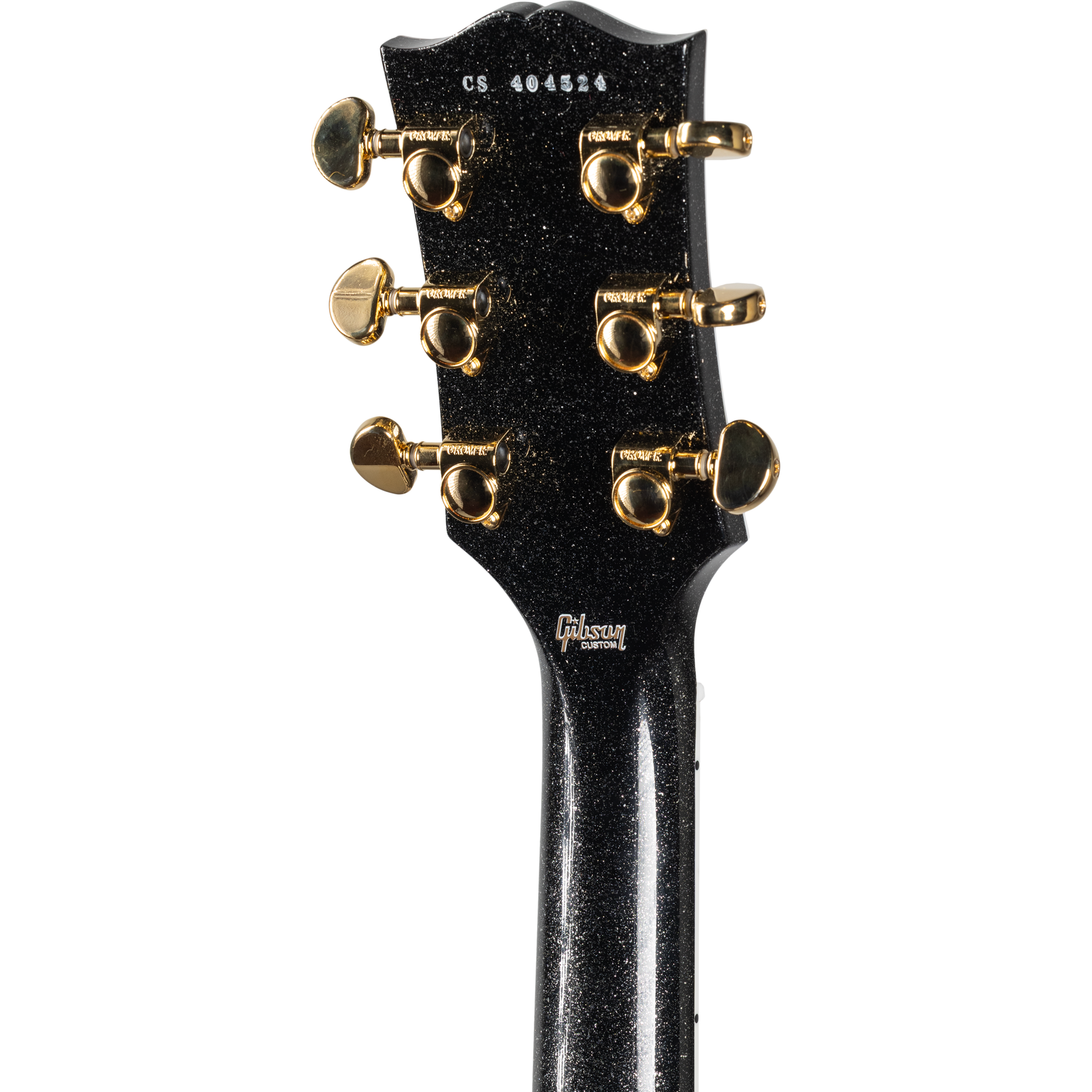 Gibson Les Paul Custom Electric Guitar - Black Sparkle Gloss Gibson Les Paul Custom Electric Guitar - Black Sparkle Gloss