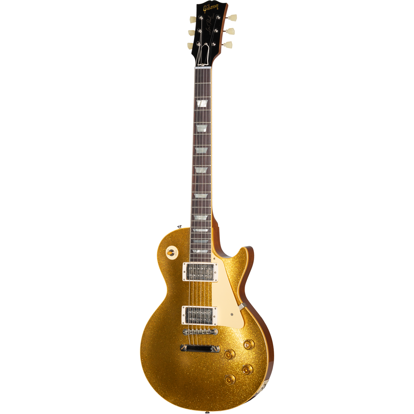Gibson Custom Limited Edition 1957 Les Paul Reissue VOS with TV Jones Powertron - Gold Sparkle Top