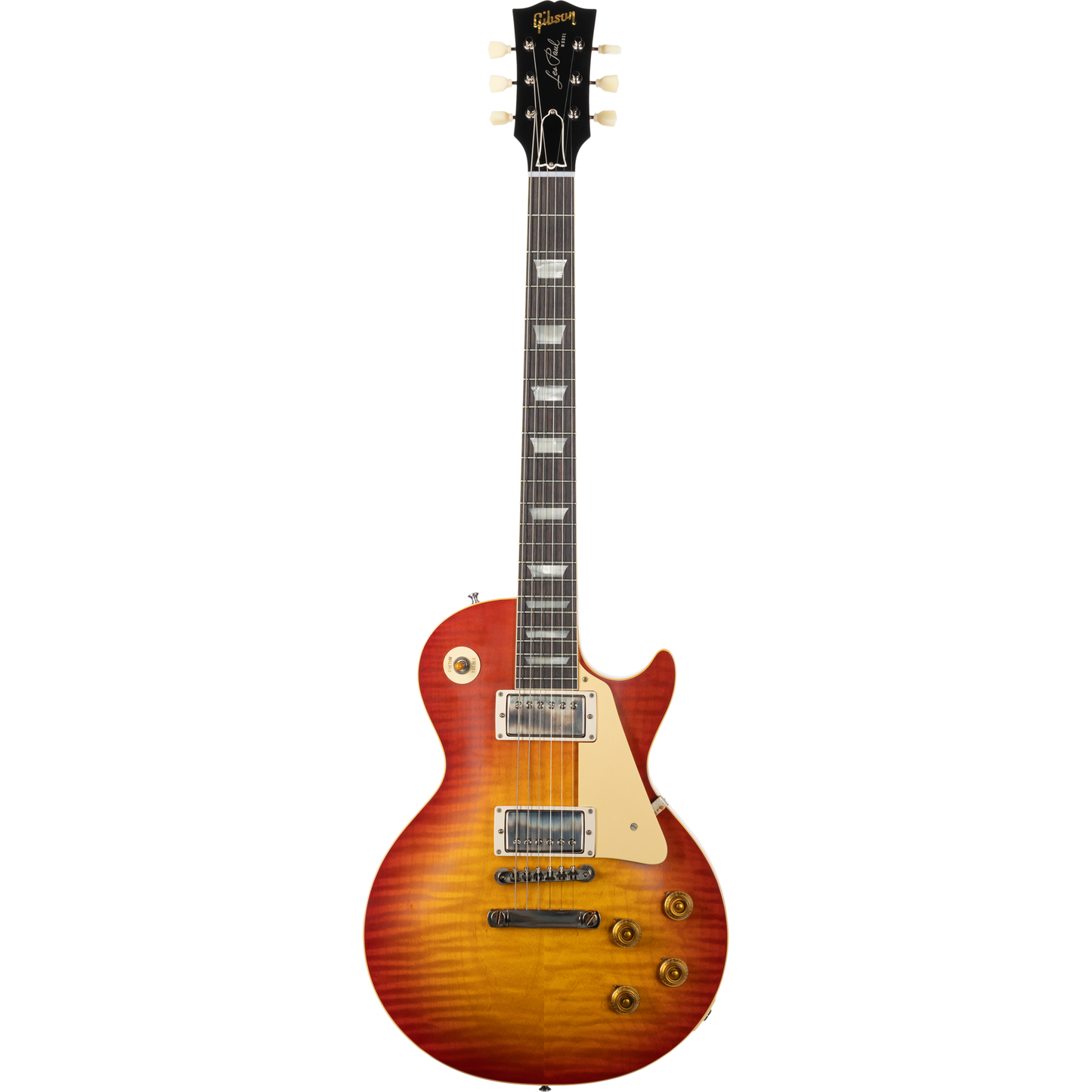 Gibson Custom 1959 Les Paul Standard Reissue VOS Electric Guitar - Washed Cherry Sunburst