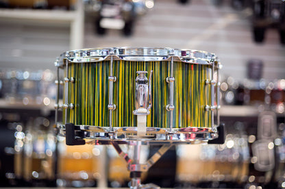 Ludwig Classic Maple 6.5x14 Snare Drum In Electrostatic Yellow Lacquer Finish (LS403TXLY)