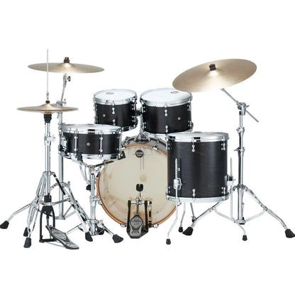 Tama S.L.P. Fat Spruce 5-piece Shell Pack - Satin Charcoal Black