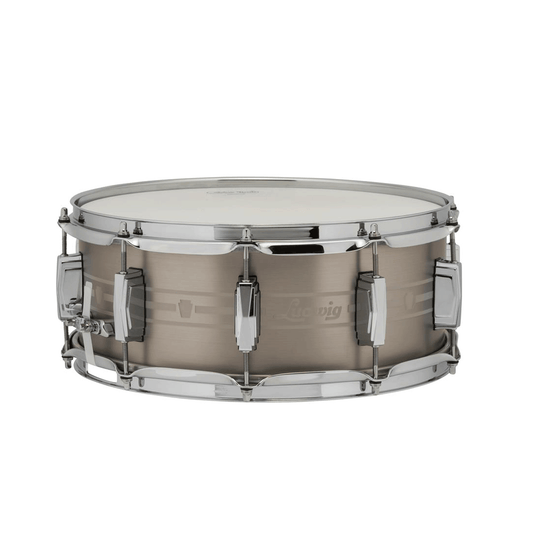 Ludwig LSTLS5514 Standard Etched 5.5x14" Stainless Steel Snare Drum