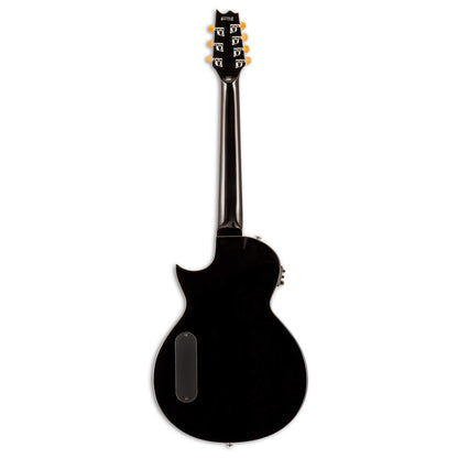 ESP LTD TL7 Thinline Acoustic-Electric Guitar, Black