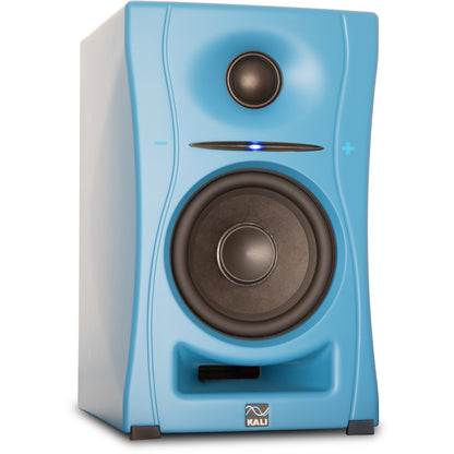 KALI AUDIO LP-UNF-B 4” Ultra Nearfield Powered Monitor System w/Bluetooth - Boundary Compensation EQ Settings - for Mixing, Recording, Audio Production - USB-C, TRS, RCA Inputs Blue (Pair)