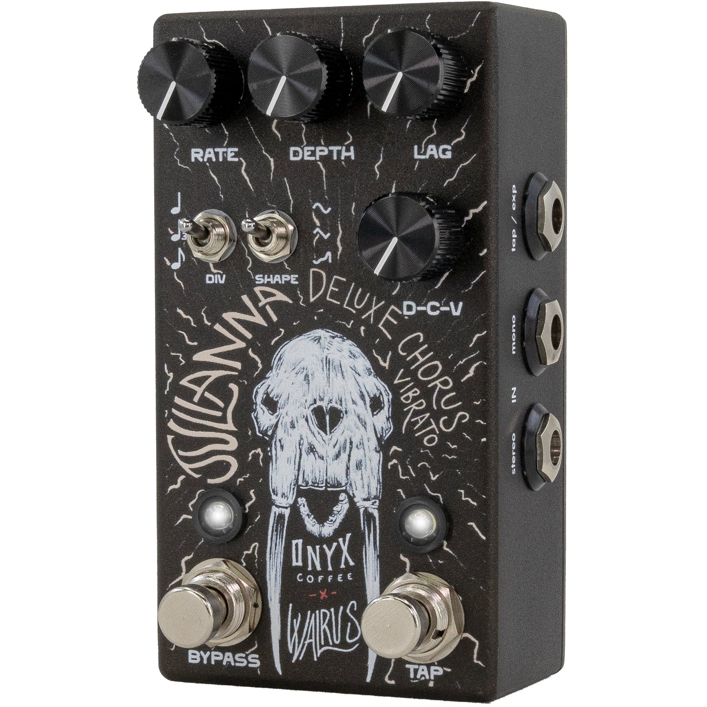 Walrus Audio Julianna Deluxe Chorus/Vibrato Pedal Onyx Edition Alto