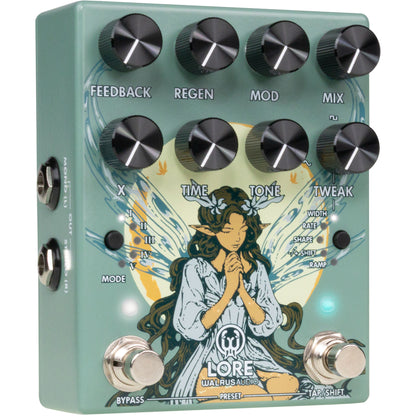 Walrus Audio Lore Reverse Soundscape Generator MKII Pedal - Green