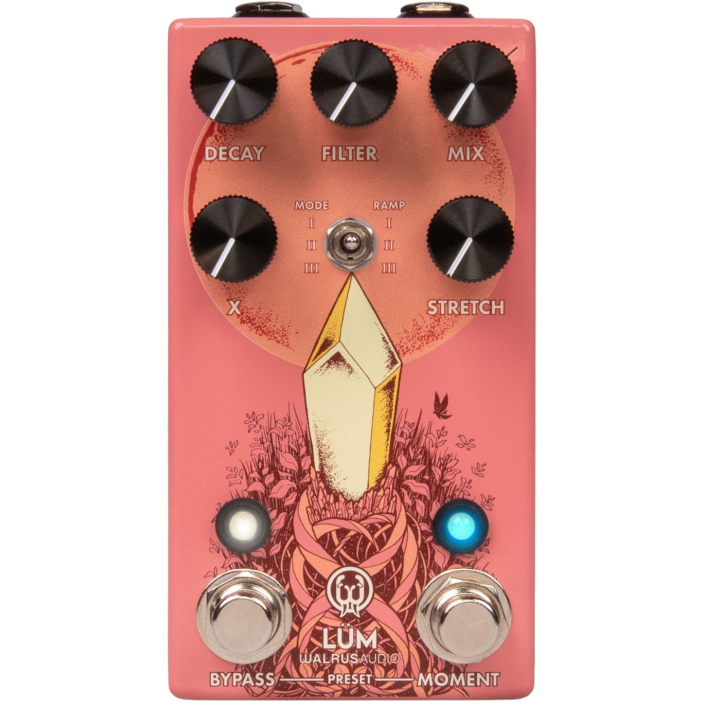 Walrus Audio Lum Texture Engine Reverb Pedal - Guava